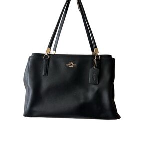 COACH Black Christie Carryall Bag